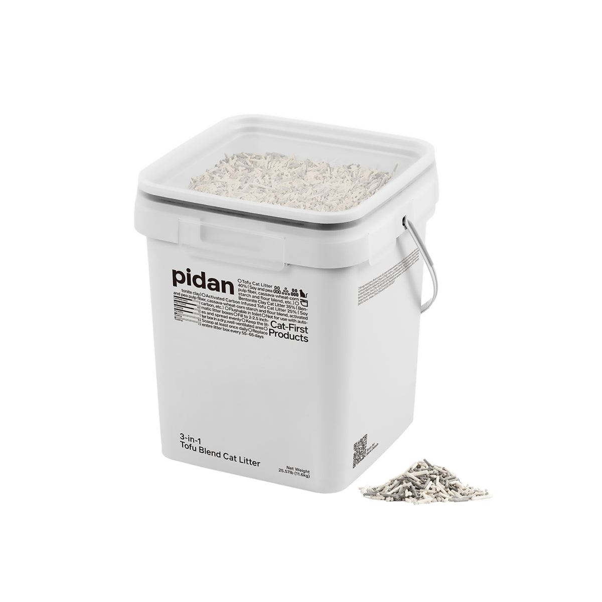 Tofu & Bentonite Clay Cat Litter with Activated Carbon 11.6kg
