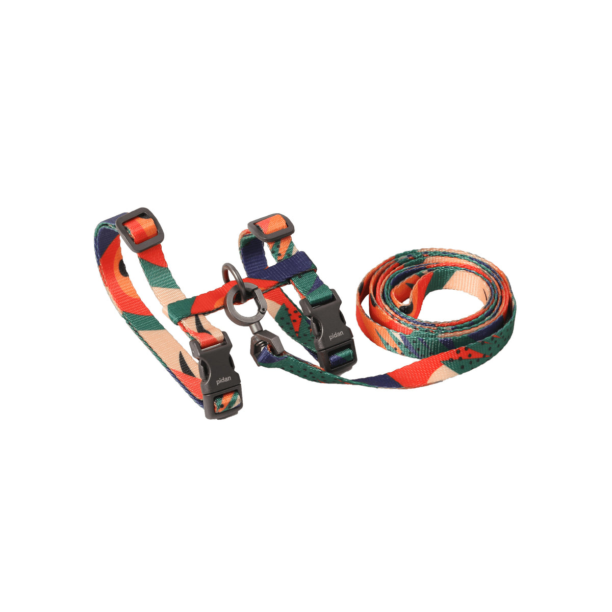 Cat Harness and Leash Set - Multicolour